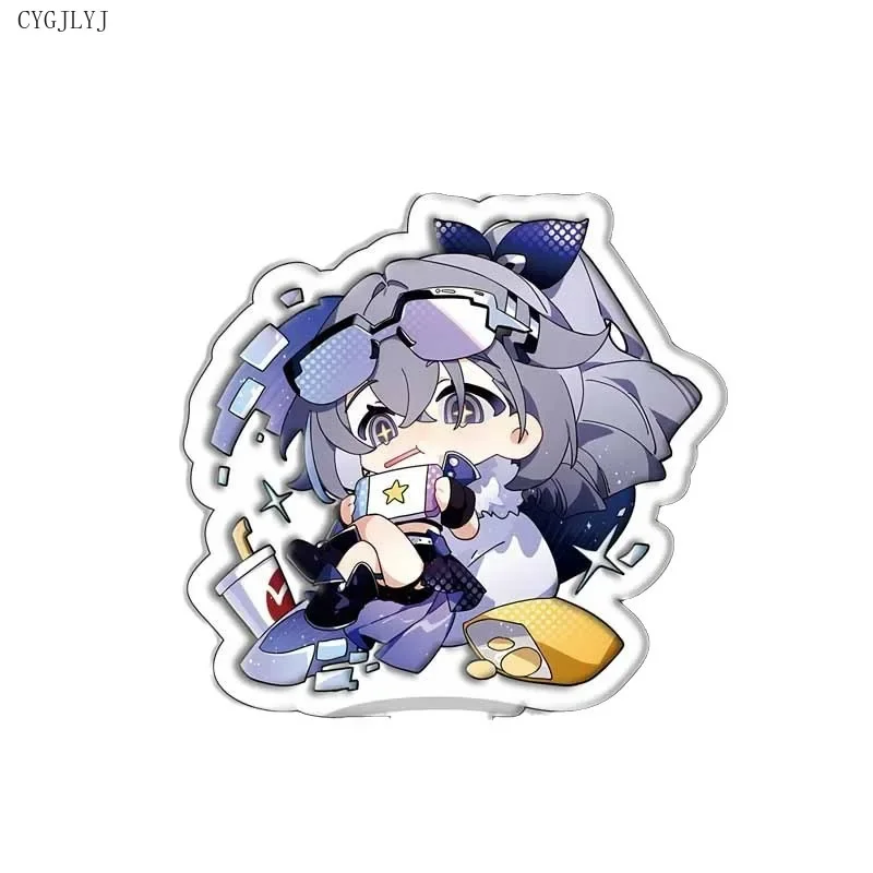 Honkai: Star Rail Figures Luocha Natasha Jing Yuan Cosplay Acrylic Stand Model Plate Desk Decor Standing Sign Keychain Cosplay