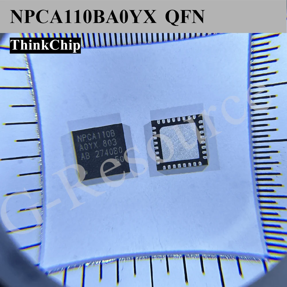 (10pcs) NPCA110BA0YX QFN-32 (Marking NPCA110BA) Audio Encoder Decoder I2S I2C