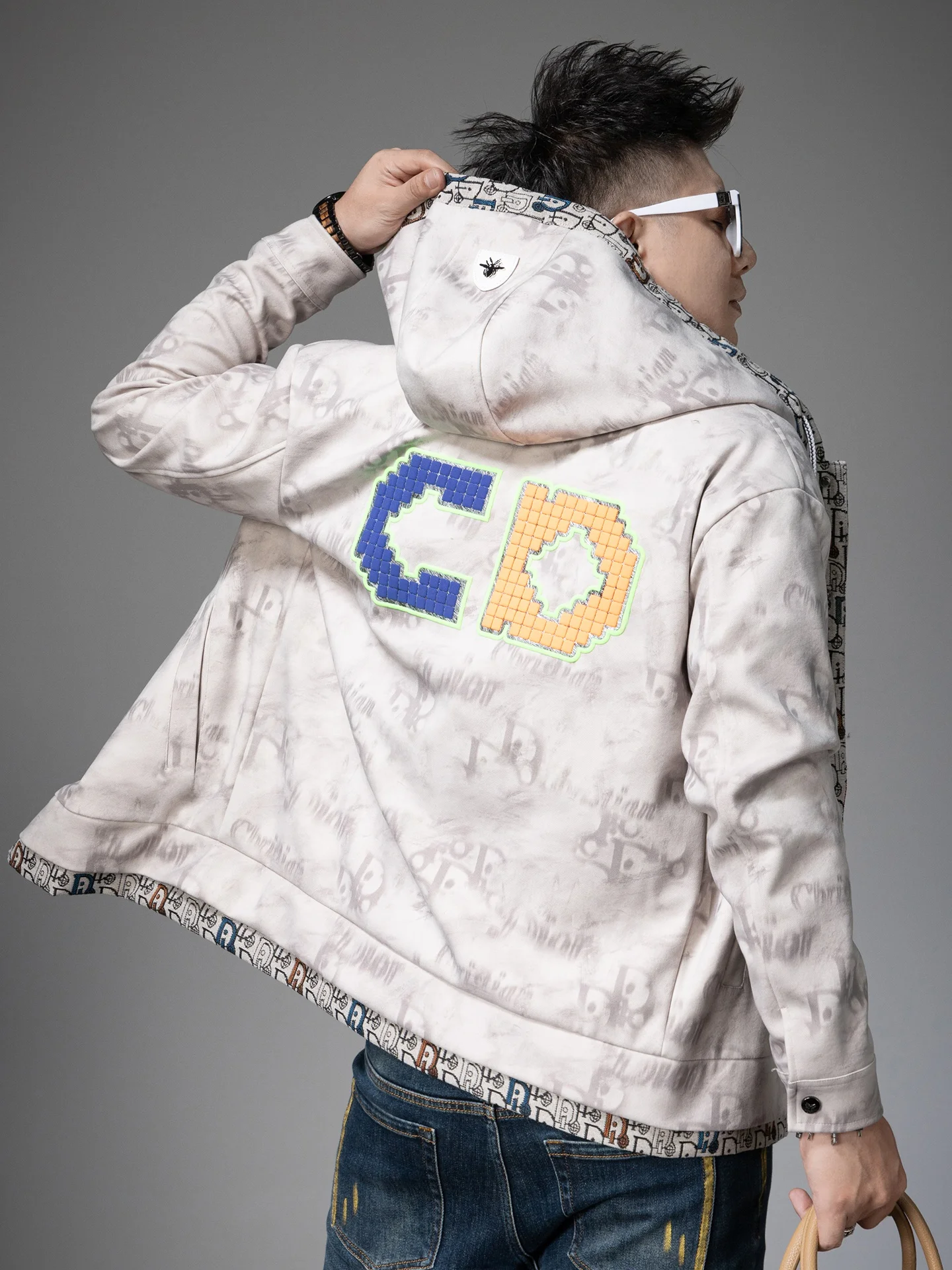 

Мужская повседневная куртка с капюшоном, премиум-класса, легкая, роскошная, из полиэфирного волокна, с длинными рукавами, приталенного кроя