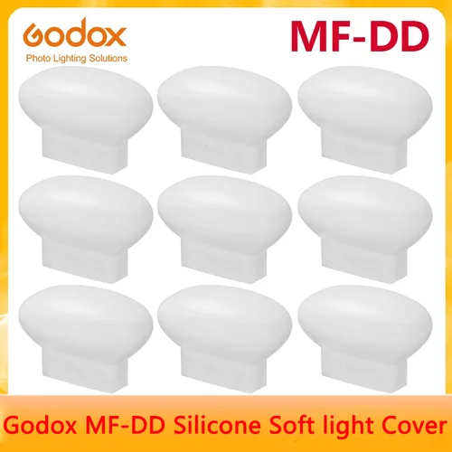 Imagen 2 del producto Kit de cúpula de difusión de Gel de sílice difusor Dental Original Godox MF-DD para V860 V850TT685/TT600 MF12 silicona flash Universal