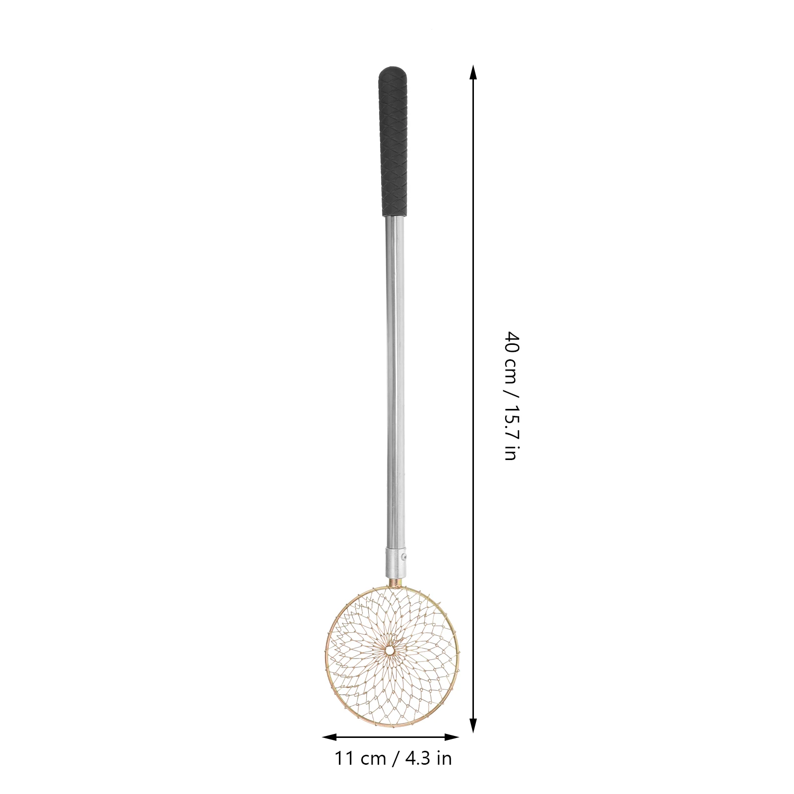 

Winter Fishing Stainless Steel Ice Scoop Net 40cm Rod Small Mesh Durable Material Portable Storage Fish Nets Aquarium Net