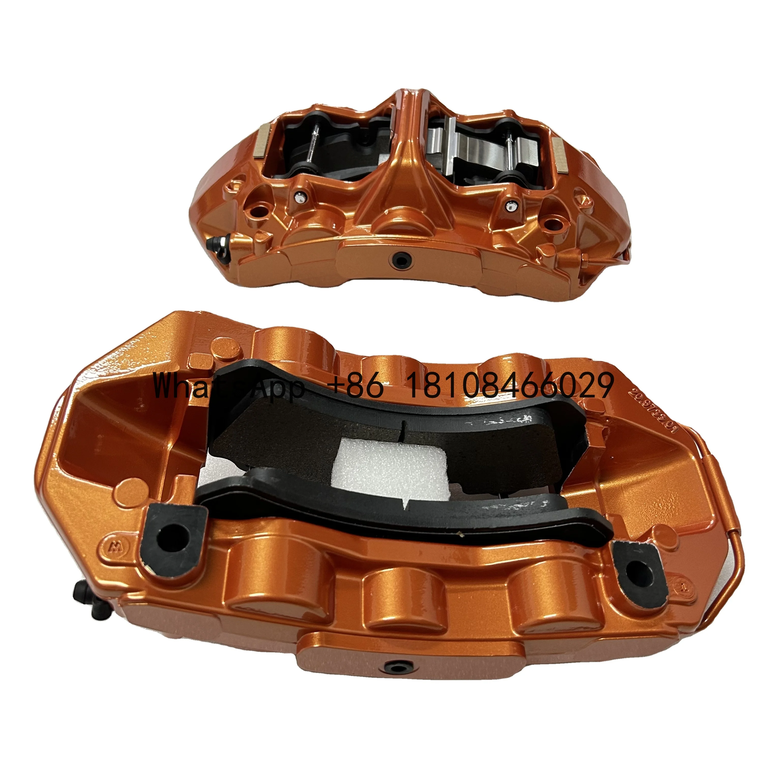 

Jekit New 6-Piston Aluminium Brake Calipers with Pads for Various Models Including VW Golf Land Rover Chery A7