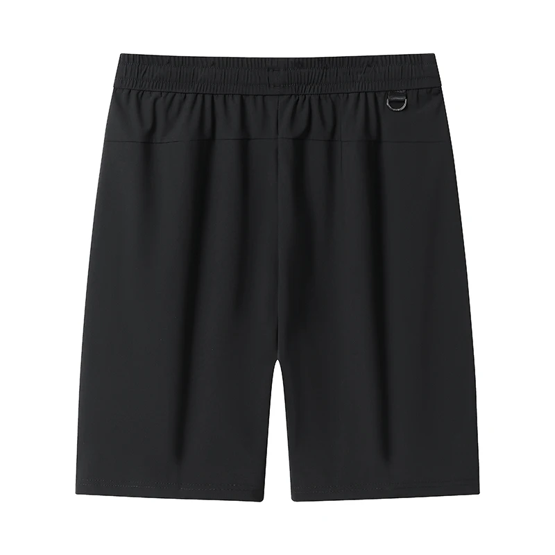 CHRLCK Pantaloncini estivi da uomo sottili e larghi in seta di ghiaccio taglie forti Pantaloni comodi pantaloncini casual versatili pantaloncini da spiaggia traspiranti