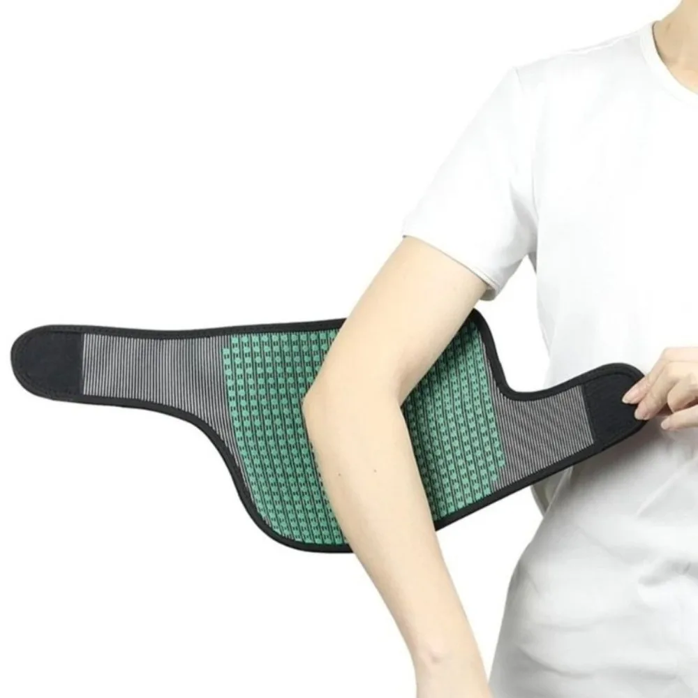 360° Full Coverage Heating Elbow Support Sleeve Natural Heating Breathable Material Compression Elbow Sleeve Soft-Touch Fabric