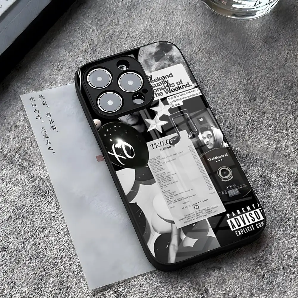 The Weeknd House Of Balloons Phone Case for iPhone 13 Pro Max 14 Plus 12 Mini 11 15 X XR XS 8 7 Plus SE Tempered Glass Cover