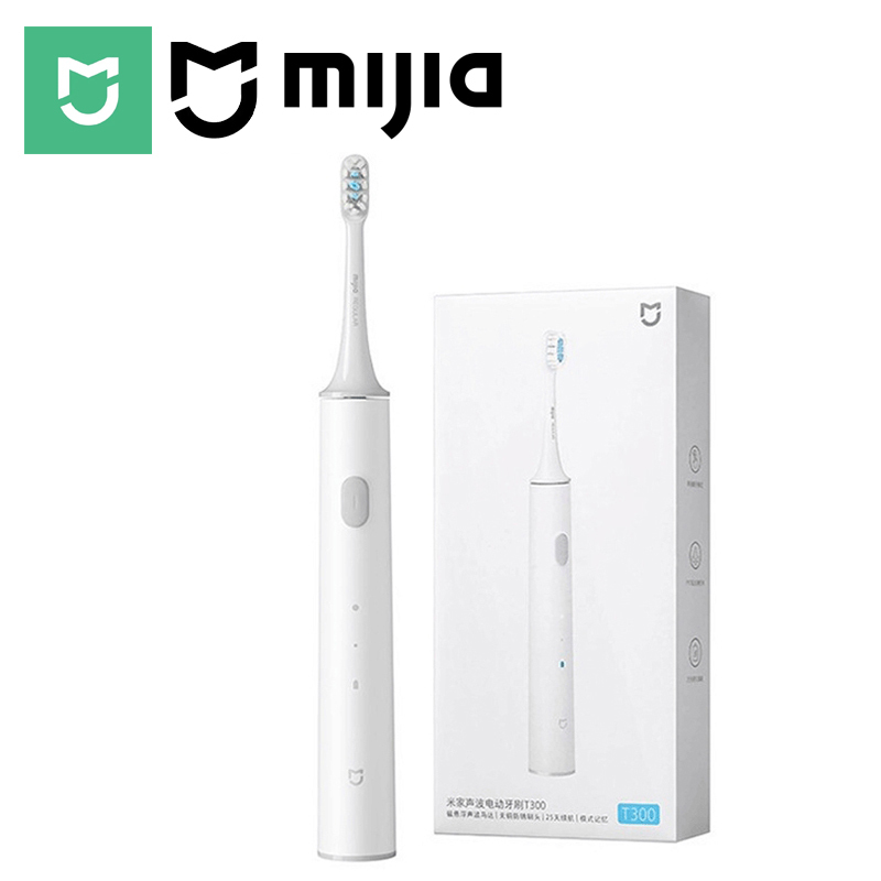  MIJIA Sonic Electric Toothbrushes T300,One Charge For 25 Days,2 Mode,IPX7 Waterproof Rechargeable Toothbrush Whiten teeth 