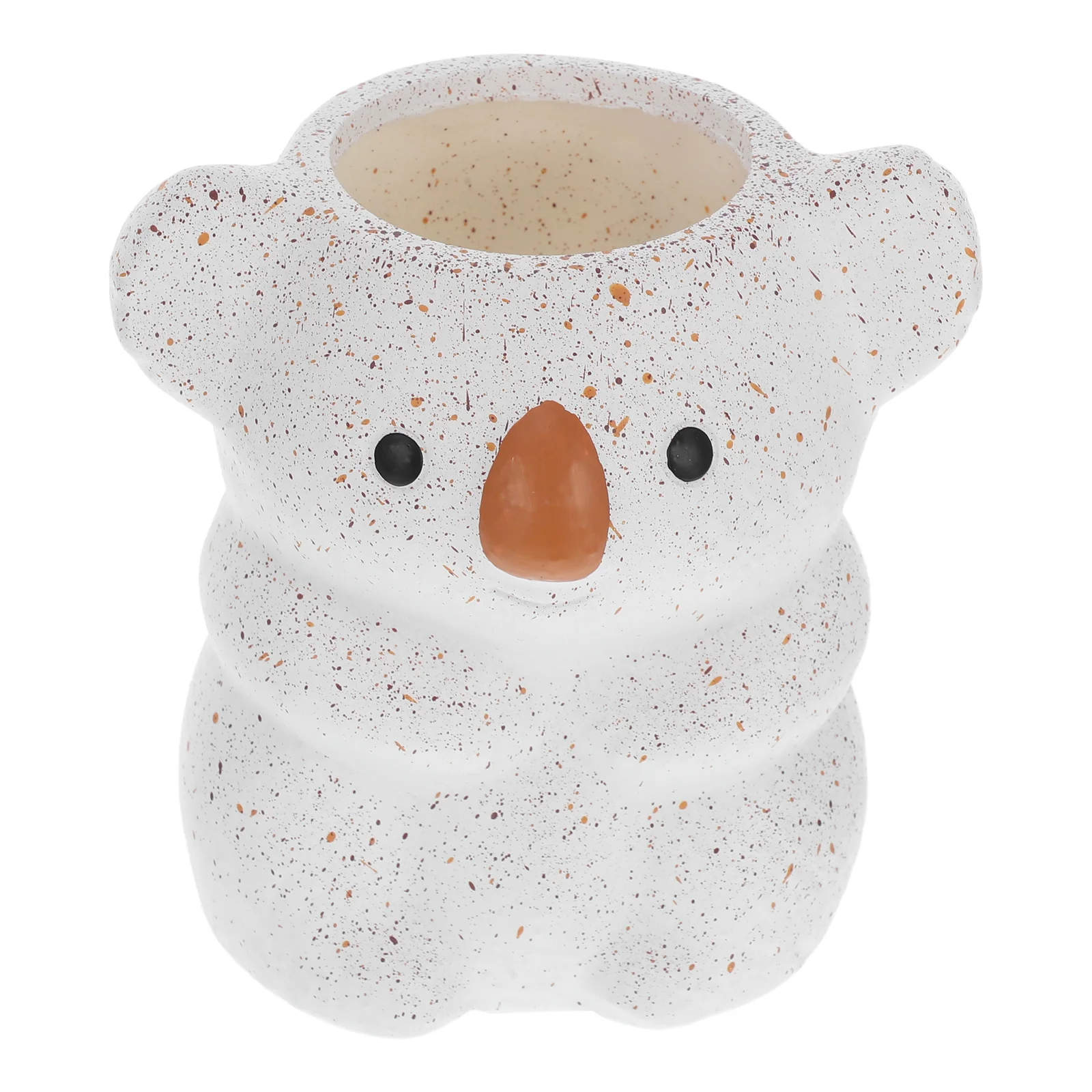 

Resin Pen Holder Desk Accessories Animal Pencil Cartoon Cute Toothbrush Can Cup