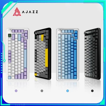 AJAZZ AK820MAX Magnetic Switch Mechanical Keyboard 8K Hz Gaming Keyboard Rapid Trigger RT 0.1mm Keyboard Pc Gamer Accessories