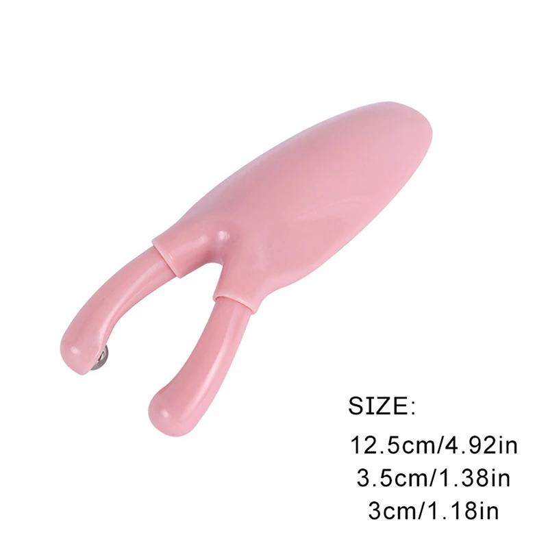 Y-shaped Fork Massage Nose Face Lifting Guasha Scraping Massage Facial Tools Massage Plate Reduce Puffiness Nose Massager