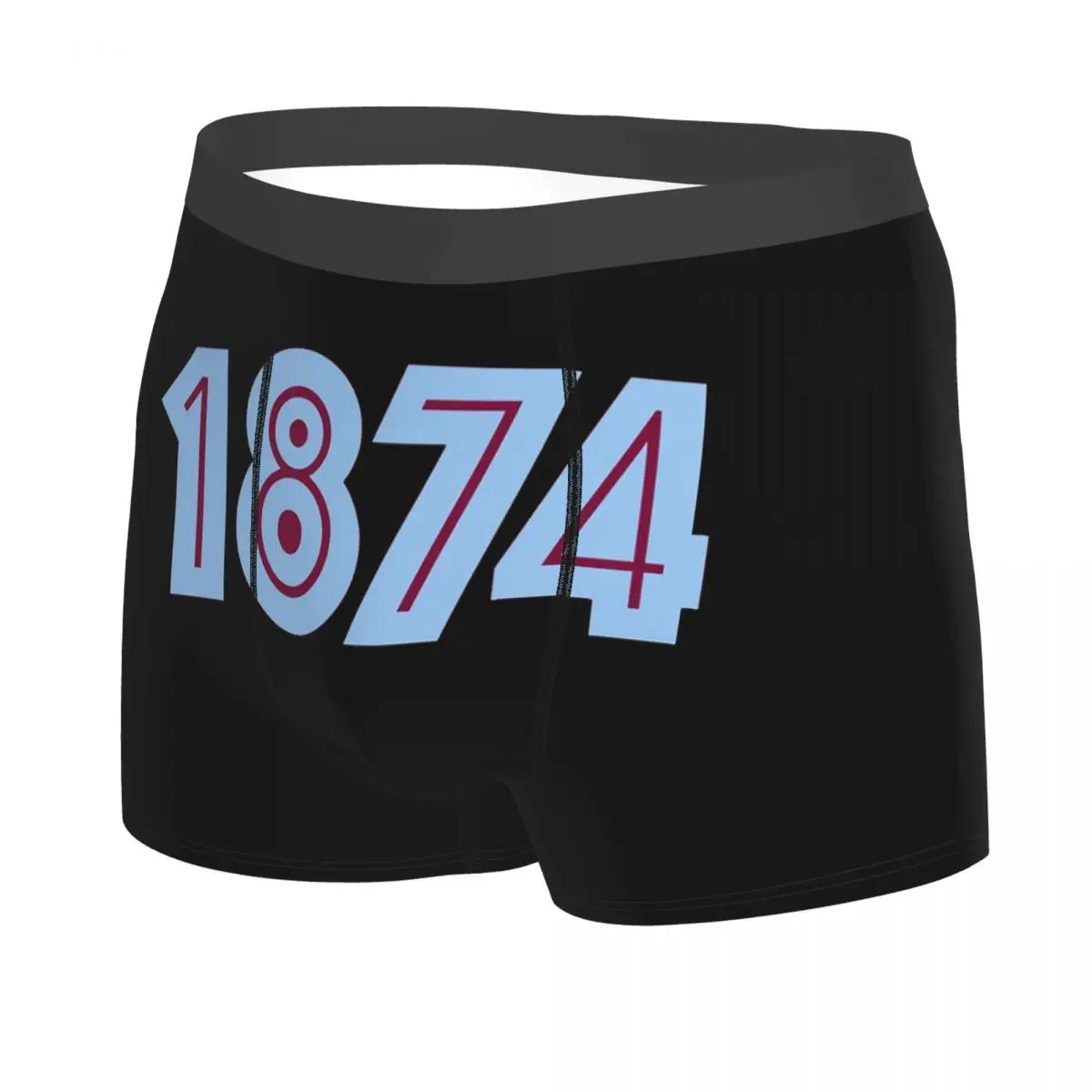 복서 팬티 반바지 애스턴 빌라 1874 팬티 남성 소프트 속옷 옴므 남자 남자친구 선물