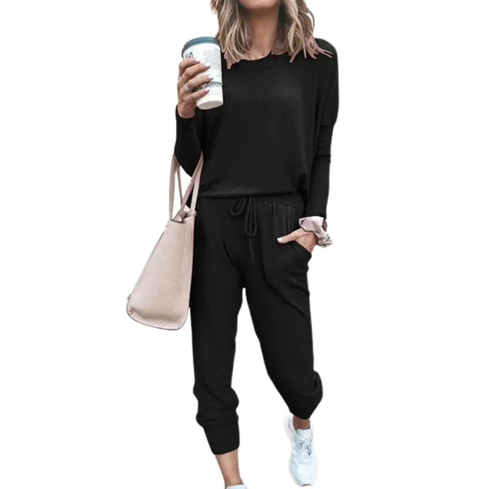 2022 Winter Casual Lounge Wear Women Tracksuit 2 Piece Set Loose Lounge Sets Ladies Sweat Suit Outfits Female