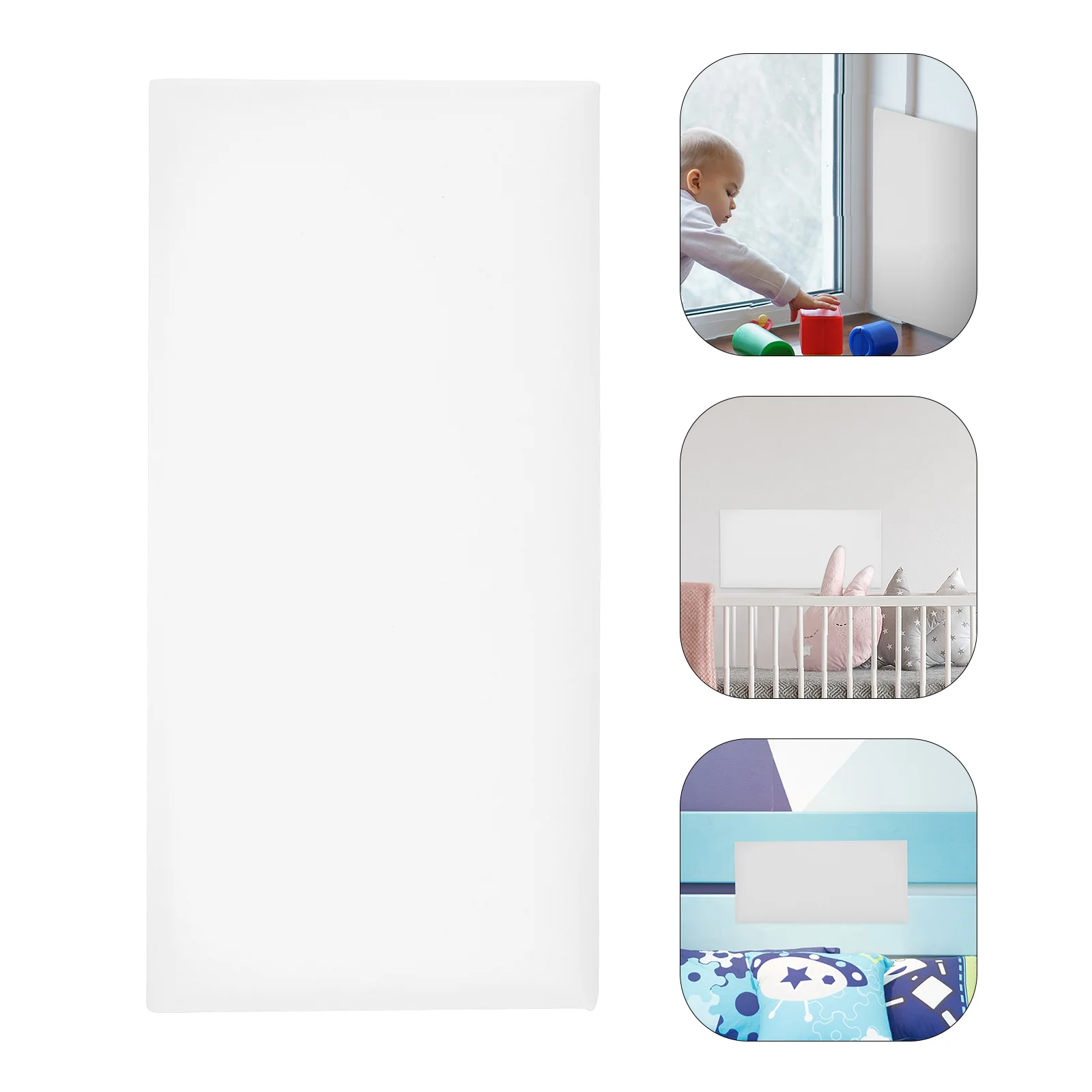 

Peel and Stick Wall Padding for Anti Collision Soft Cushion Bedroom Living Room Headboard Alternative Decorative Safety