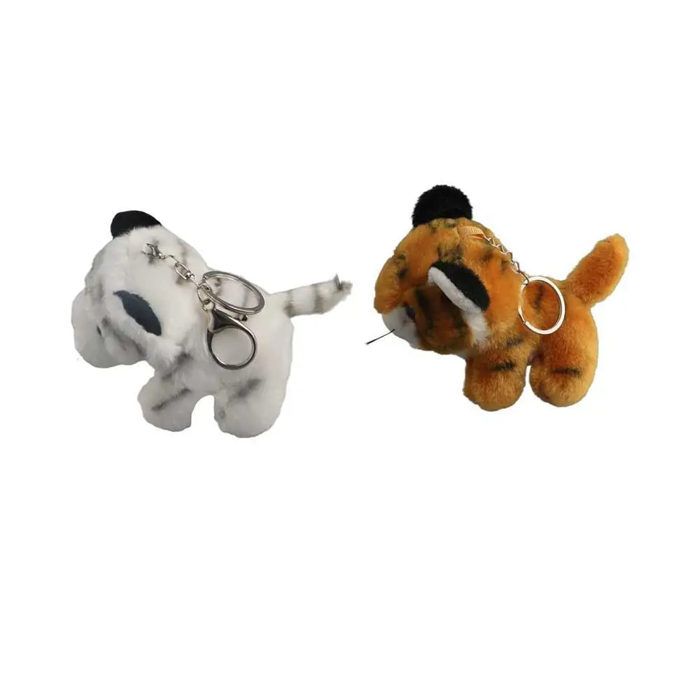 Ornament Stuffed Animals Cartoon Doll Chinese Zodiac Tiger Plush Pendant Tiger Plush Keychain Stuffed Toys Car Plush Keyring