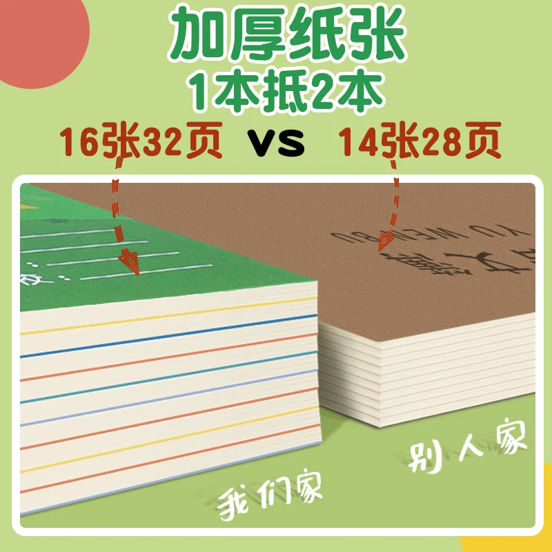 10 Psc/Set Grundschüler Tian Zige Pinyin Übung Buch Wortschatz Hausaufgaben Buch Student Notebook Briefpapier Livros