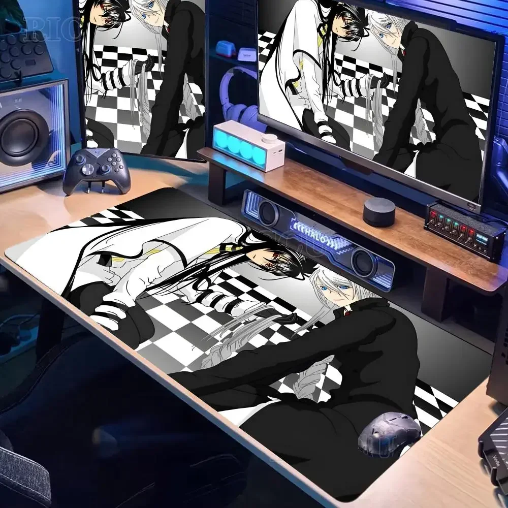 

Monochrome Factor Supernatural Anime Mouse Pad Large Gaming Mouse Pad LockEdge Thickened Computer Keyboard Table Desk Mat