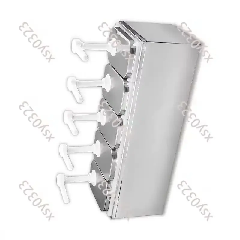 

Commercial Hand Press Sauce Pump Quantitative Dispenser for Jam Syrup Honey Kitchen Utensil