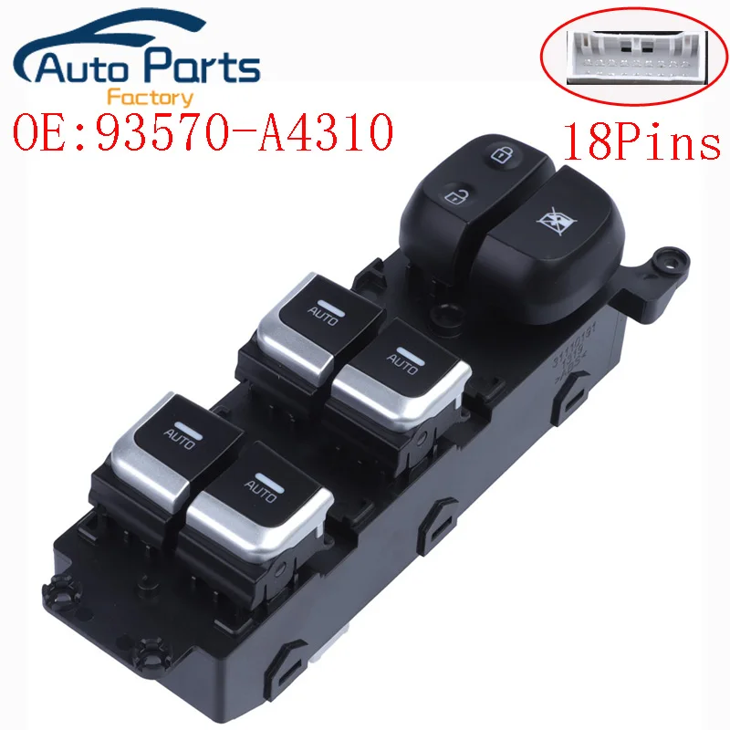 

New Power Window Switch For Kia Carens 2017 93570-A4310 93570A4310