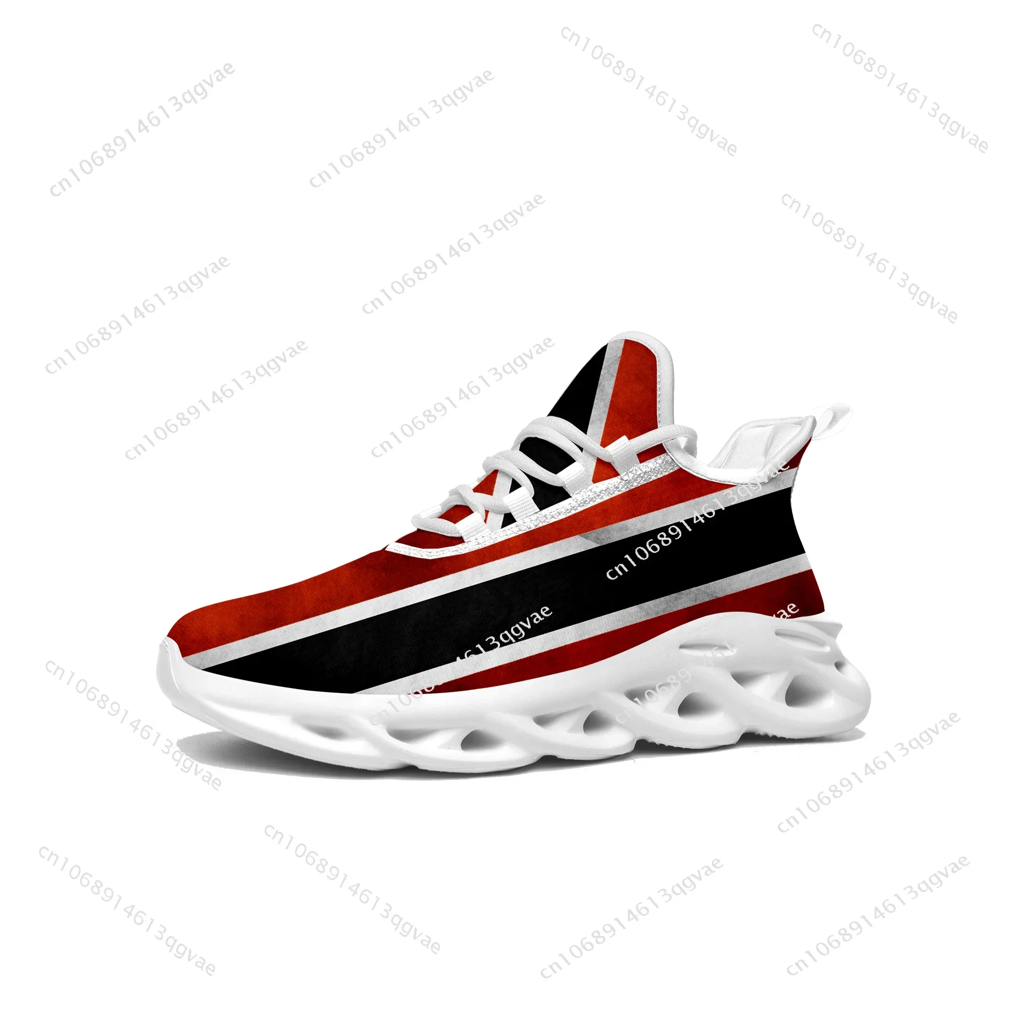 Trinidad and Tobago Flag Flats Sneakers Mens Womens Sports Running High Quality Sneaker Lace Up Mesh Footwear Tailor-made Shoe