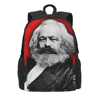 Mochilas Karl Marx, mochila para niños y niñas, mochilas escolares para estudiantes, mochila para niños de dibujos animados, mochila para ordenador portátil, bolso de hombro de gran capacidad