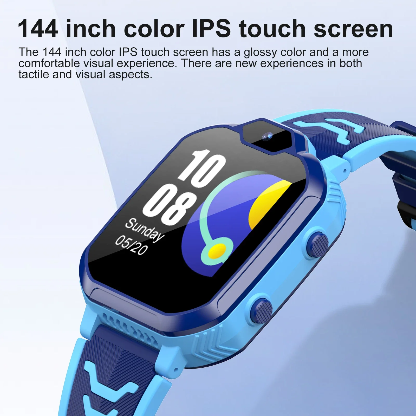 4G Smart Watch Kids GPS WIFI Video Call SOS IP67 Waterproof Child Smartwatch Camera Monitor HD Tracker Location Phone Watch Gift
