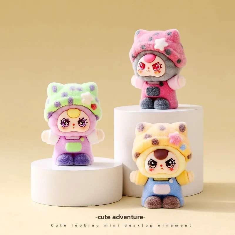 الكرتون يتدفقون دمية لطيف الألفية الرياح الطفل ثلاث سنوات سطح المكتب الحلي الزخرفية Wenchuang هدية المد لعب الفراشة #4