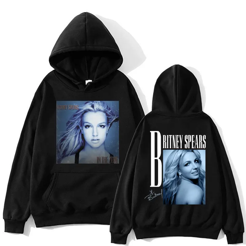 Stylish Singer Britney Spears Hoodie Men Women Oversized Vintage Fashion Hoody Sweatshirt Harajuku Hip Hop Tracksuit Streetwear