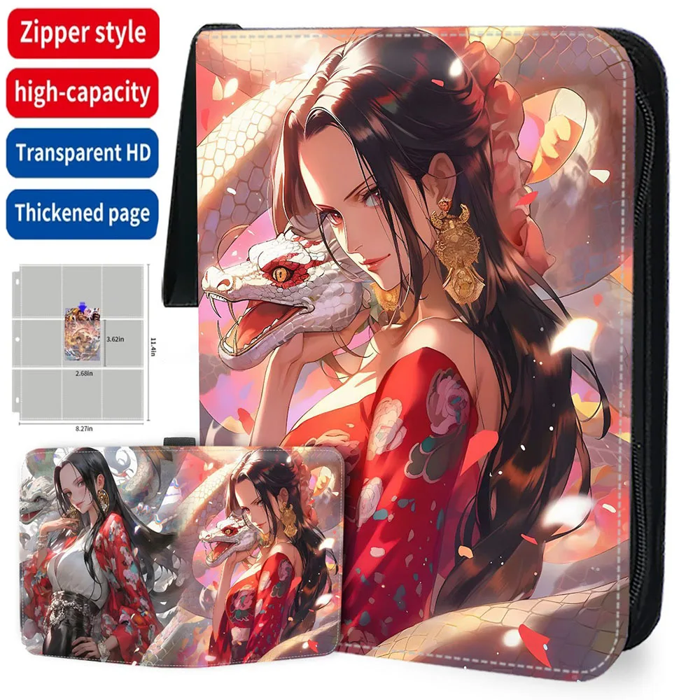 400/900pcs Naruto Card Binder 9 Pocket Trading Card Holder Folder Anime Cartoon Games Card Album Collector Book Storage Case