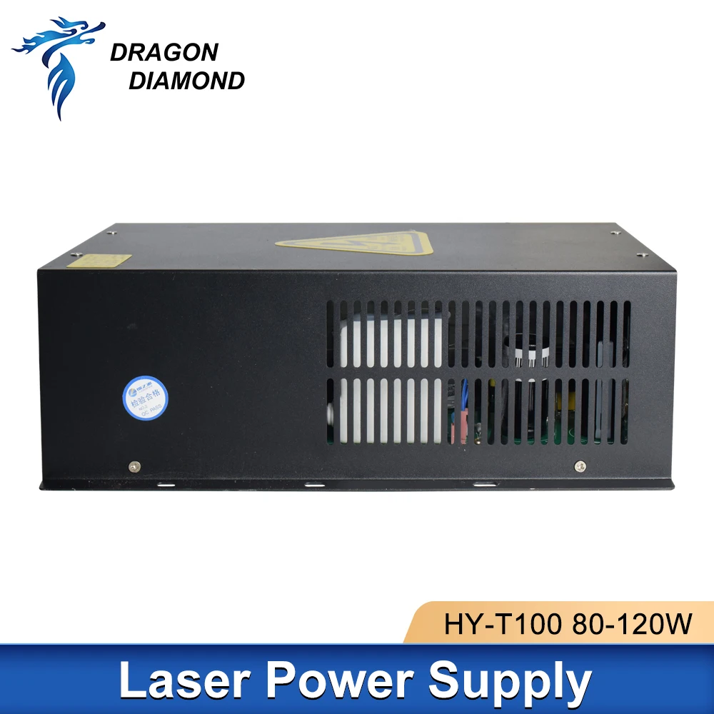 Original HY T100 Co2 Laser Power Supply 100-120W Laser Source For 80W 100W Co2 Laser Tube Laser Engraving Cutting Machine