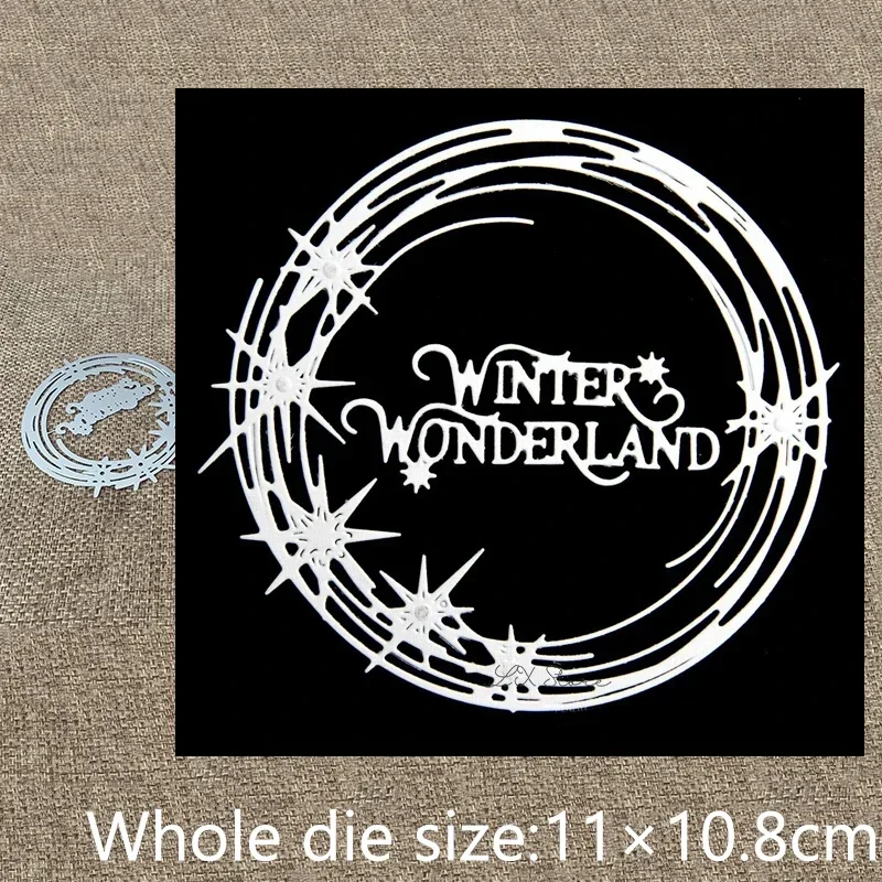 

Новый дизайн, металлические трафареты для вырезания, вырубные формы в виде звезды и круглой рамки, декоративные вырубные элементы для скрапбукинга, для альбомов, бумаги, карточек, тиснения