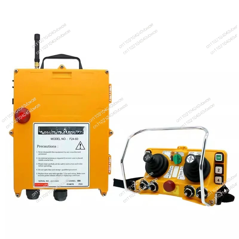 Industrial remote control F24-60 rocker 5-speed electric hoist crane