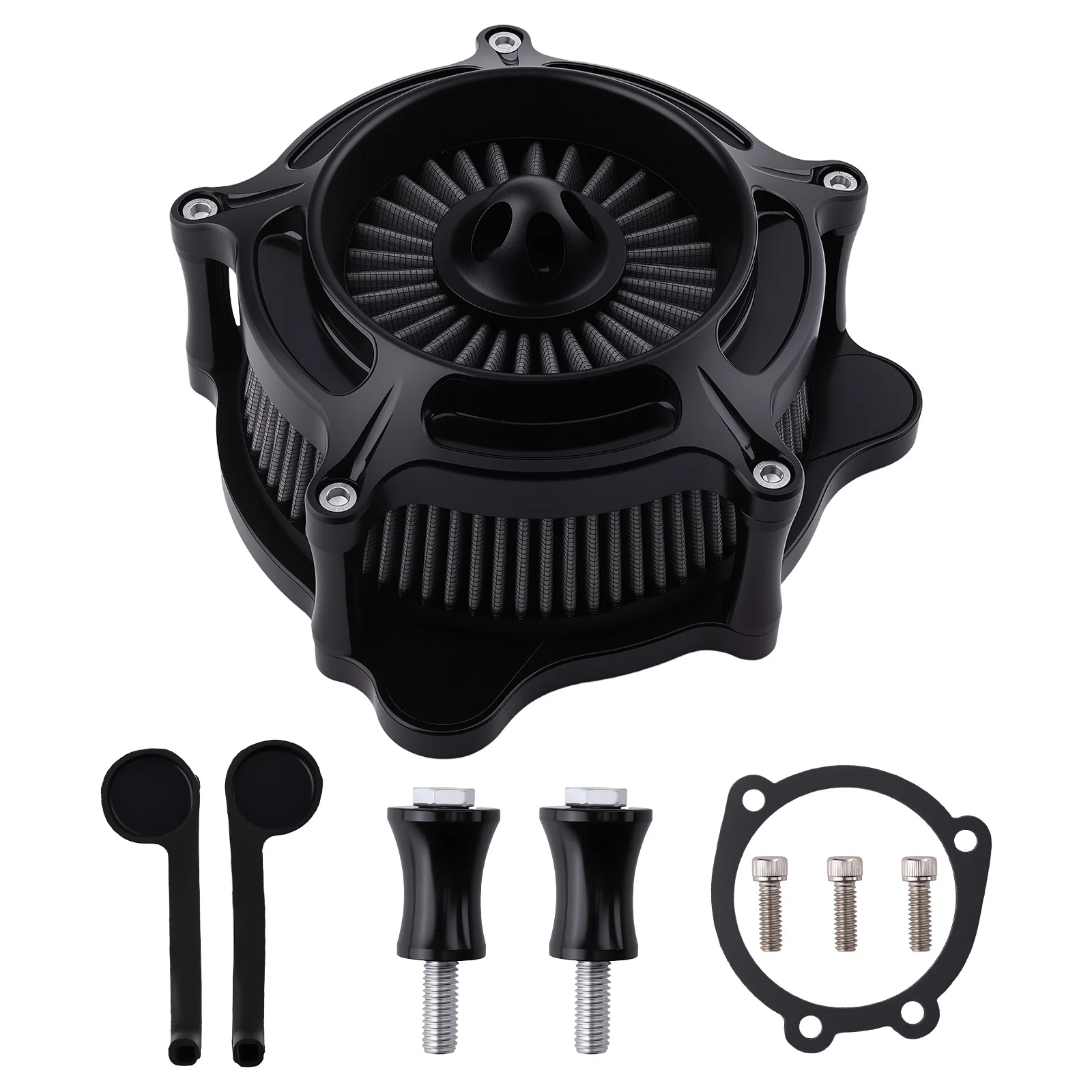 

Воздушный фильтр в сборе для Harley Davidson Touring 2000-2007, алюминиевая заготовка