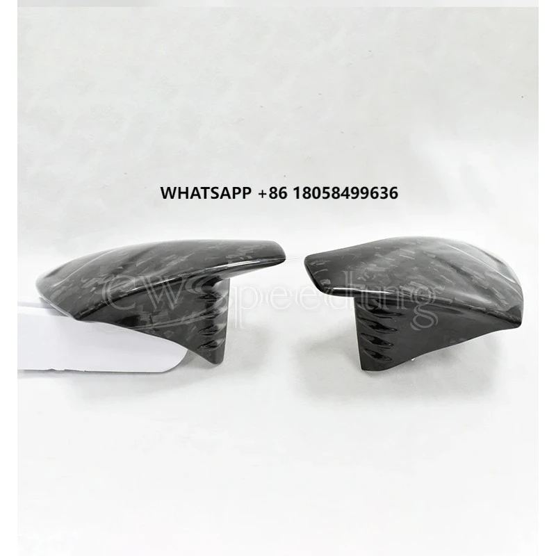 

FORGED CARBON FIBER SIDE MIRROR COVER for LEXUS RC F RC300 RC200 IS IS350 LC ES ES300 TRD Style Auto Parts