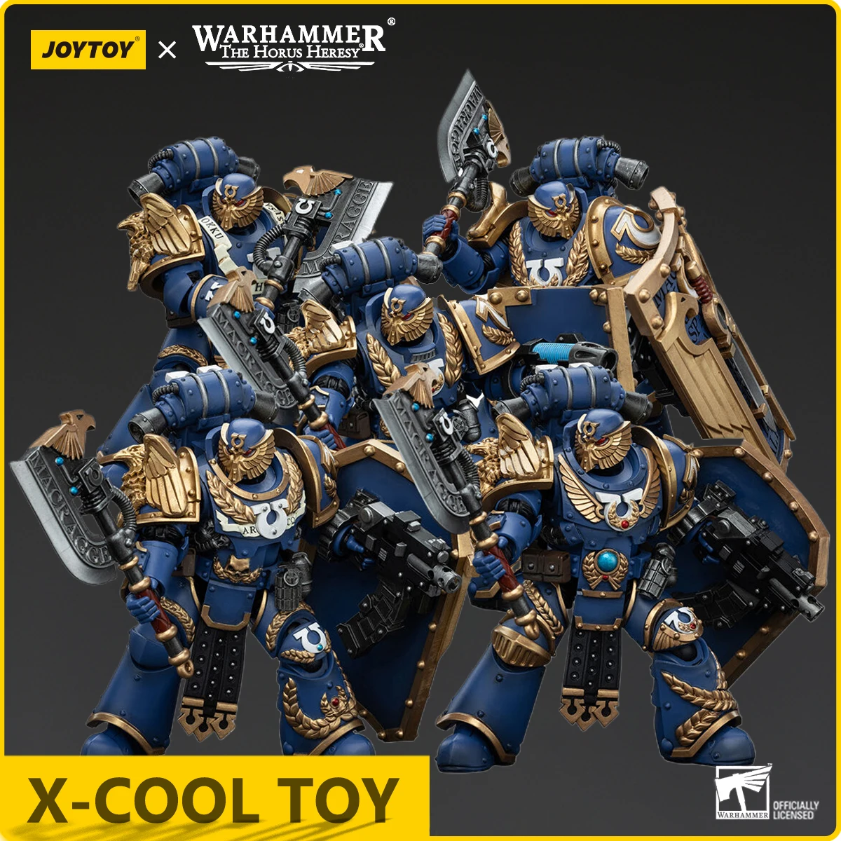 Joy Toy Warhammer The Horus Heresy Figurka akcji Ultramarines Invictarus Suzerain Squad Suzerain Zestaw wspólnych ruchomych modeli zabawek