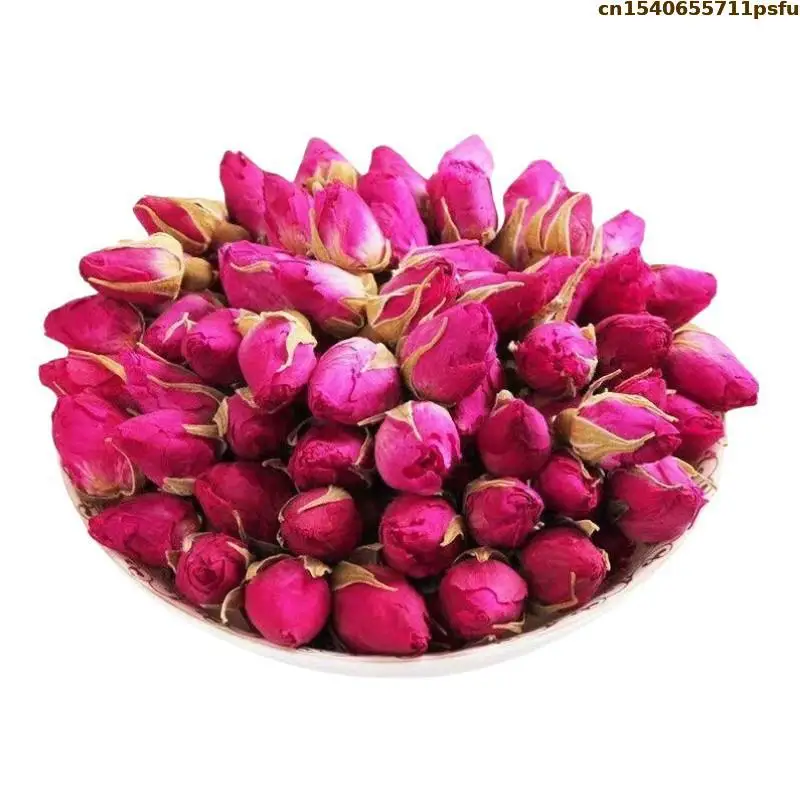 4 Types High Quality Natural Rose Buds Rose Dried Flower For Soap Candle Essence Making Tea Women's Perfume Making Materials