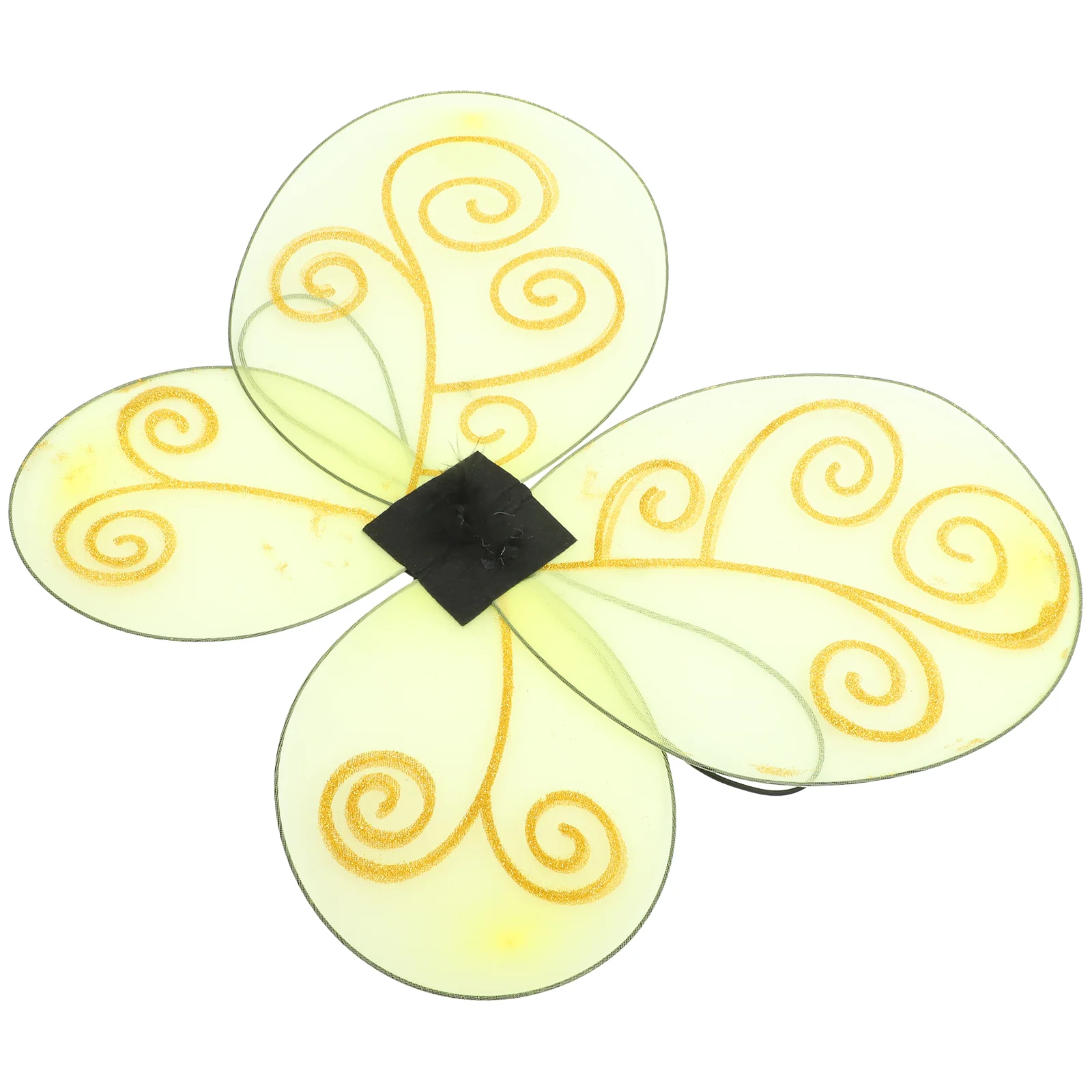 Yellow Bee Wings Costume Props Butterflies Party Supplies Butterfly Ornament Adult Toddler