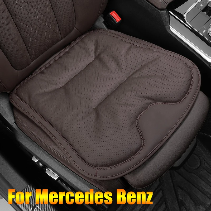 

Premium NAPPA Car Seat Cushion For Mercedes-Benz A B C E G R V Leather Automotive Protect Interior Accessories Breathable Cover