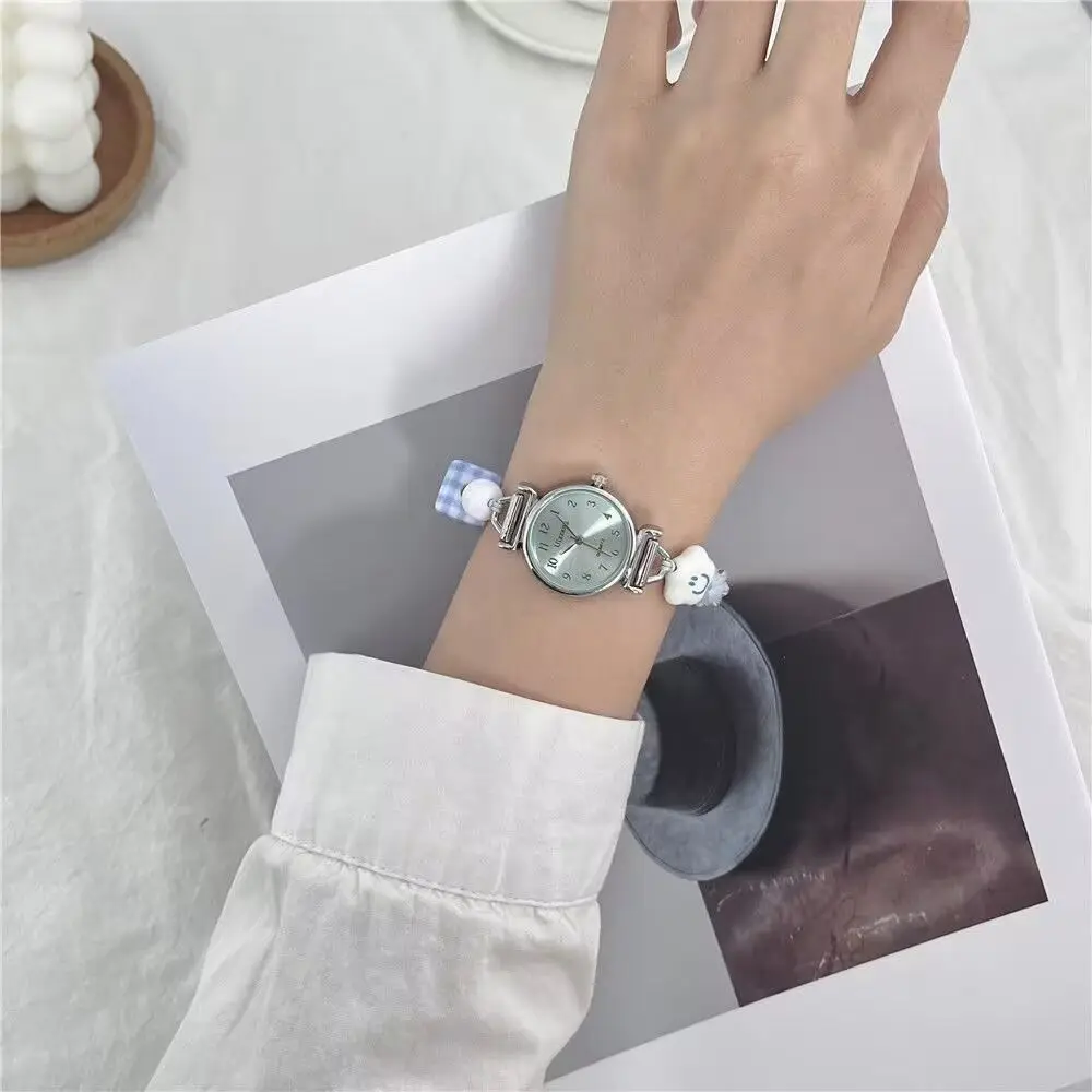 جديد الأزرق سلسلة سوار ساعة قابل للتعديل نجوم ساعة اليد ساعة ملحق الكرتون كوارتز ساعة الفتيات