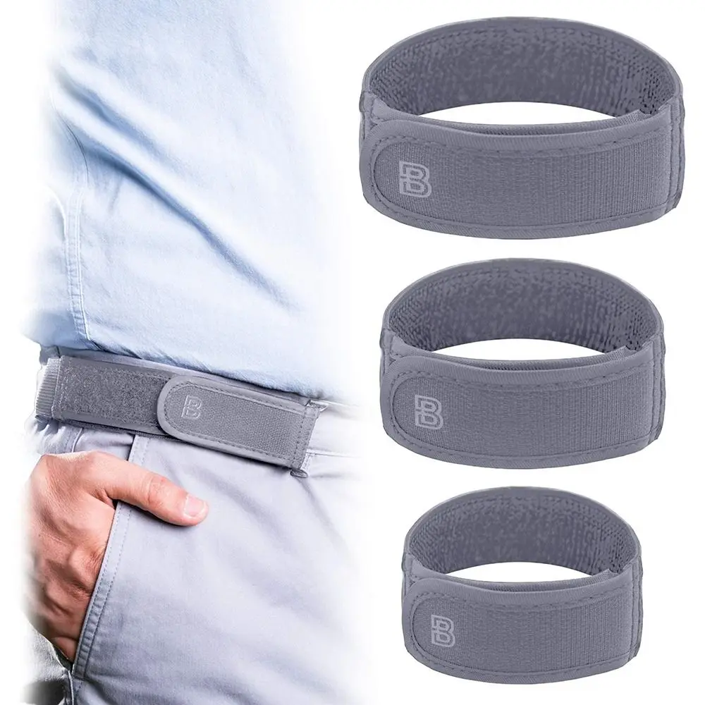 Ultrazachte Elastische Riem Zonder Gesp Accessoires Stijlvolle Unisex Heren Riem Comfortabele Stretch Gesp-Vrije Riem Voor Broek Jeans