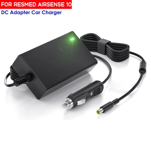 Imagen 2 del producto Para convertidor Resmed AirSense 10/11 DC, adaptador DC cargador de coche de 12V-24V para fuentes de alimentación Airsense 11/10 65W ResMed AirSense