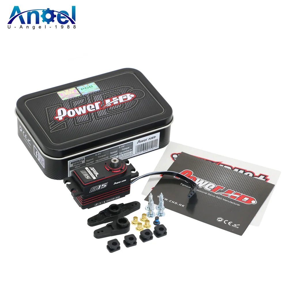 

Power HD Storm S15/S25/S35 Race-Grade All-Metal Brushless Digital Servo for RC Car/Fxed Wing/Off-road Vehicle/Drone Model