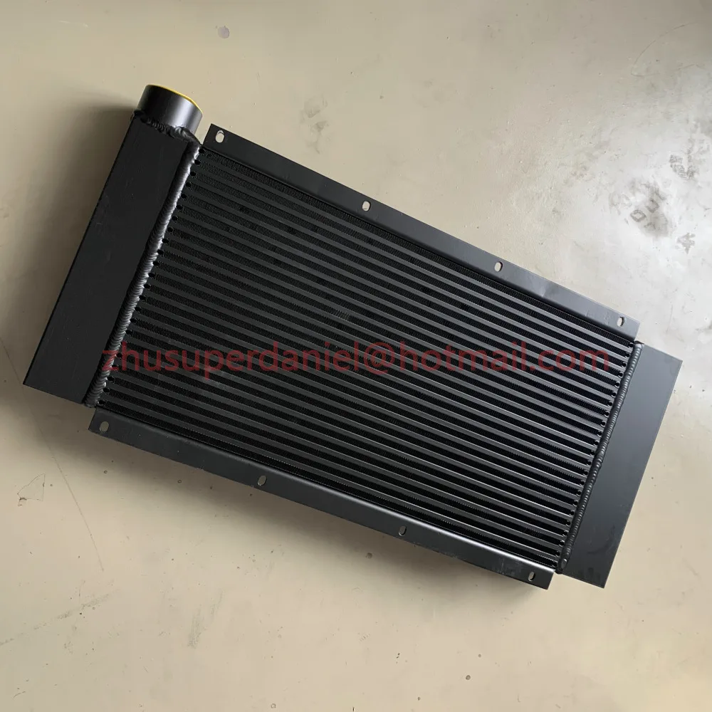 39792809 black aluminum plate fin air cooler oil cooler for IR air compressor