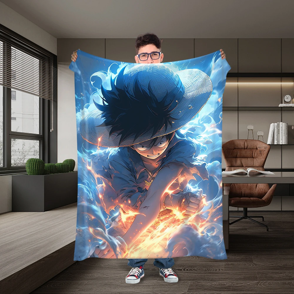 

blankets, anime blankets, adult bedroom Customizable children's Japanese birthday gifts, flannel blankets