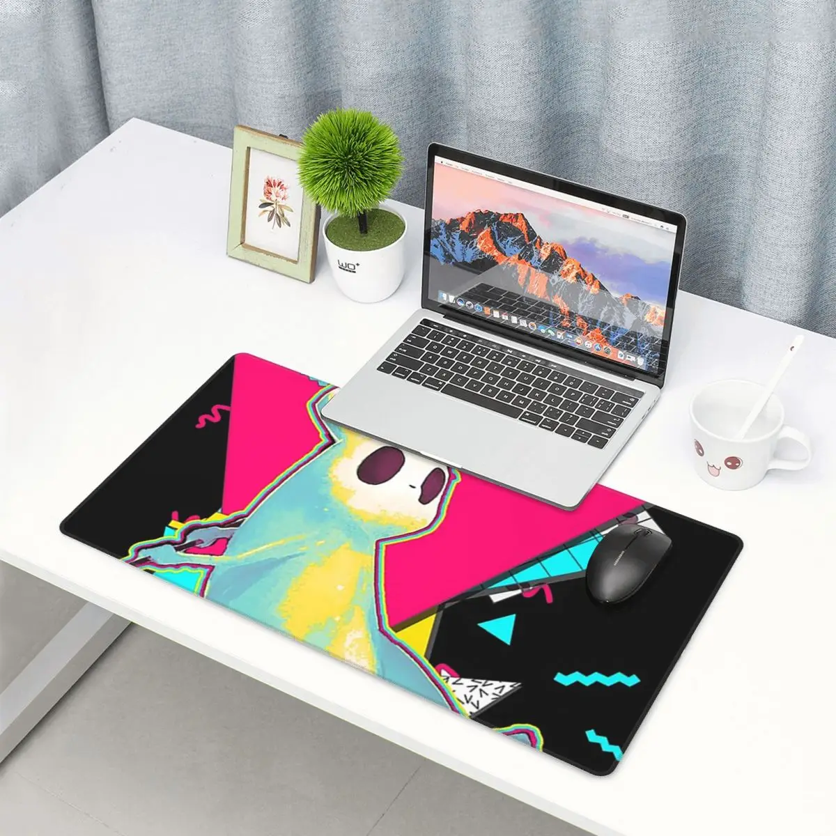 

Large Mouse Pad Rain World Slugcats Pattern Game Gamer PC Laptop Mats Keyboard Carpet ComputerGaming Office Accessories Desk Mat