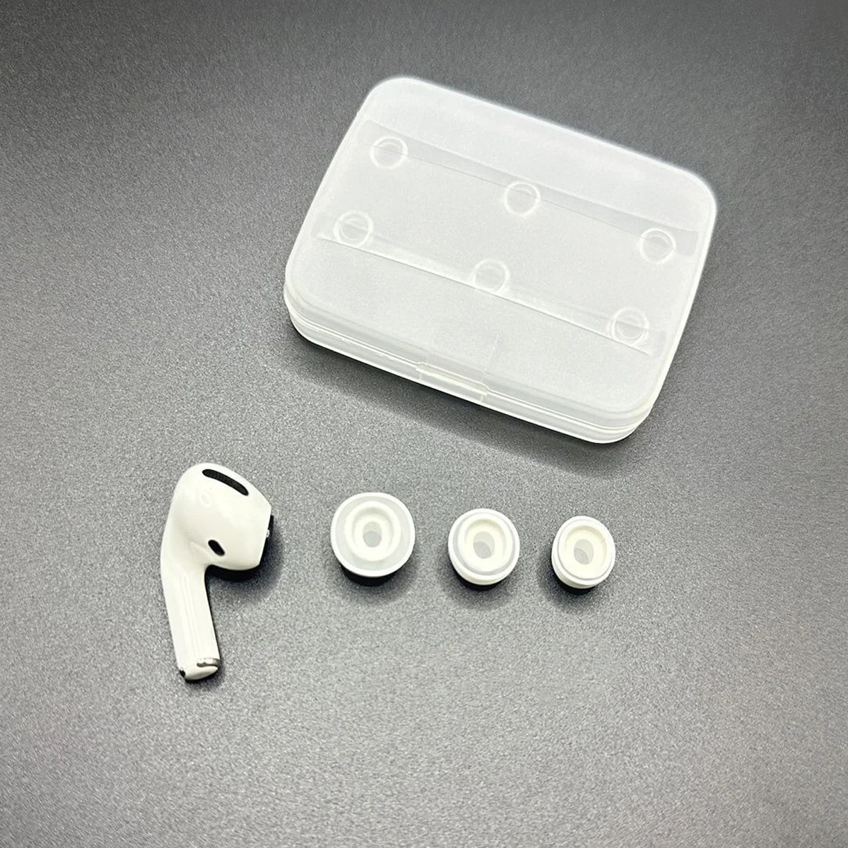 Universal Replacement Ear Tips for Apple Airpods Pro 1st 2nd Silicone Earbuds Noise Reduction Hole Soft Comfortable Fit Eartips