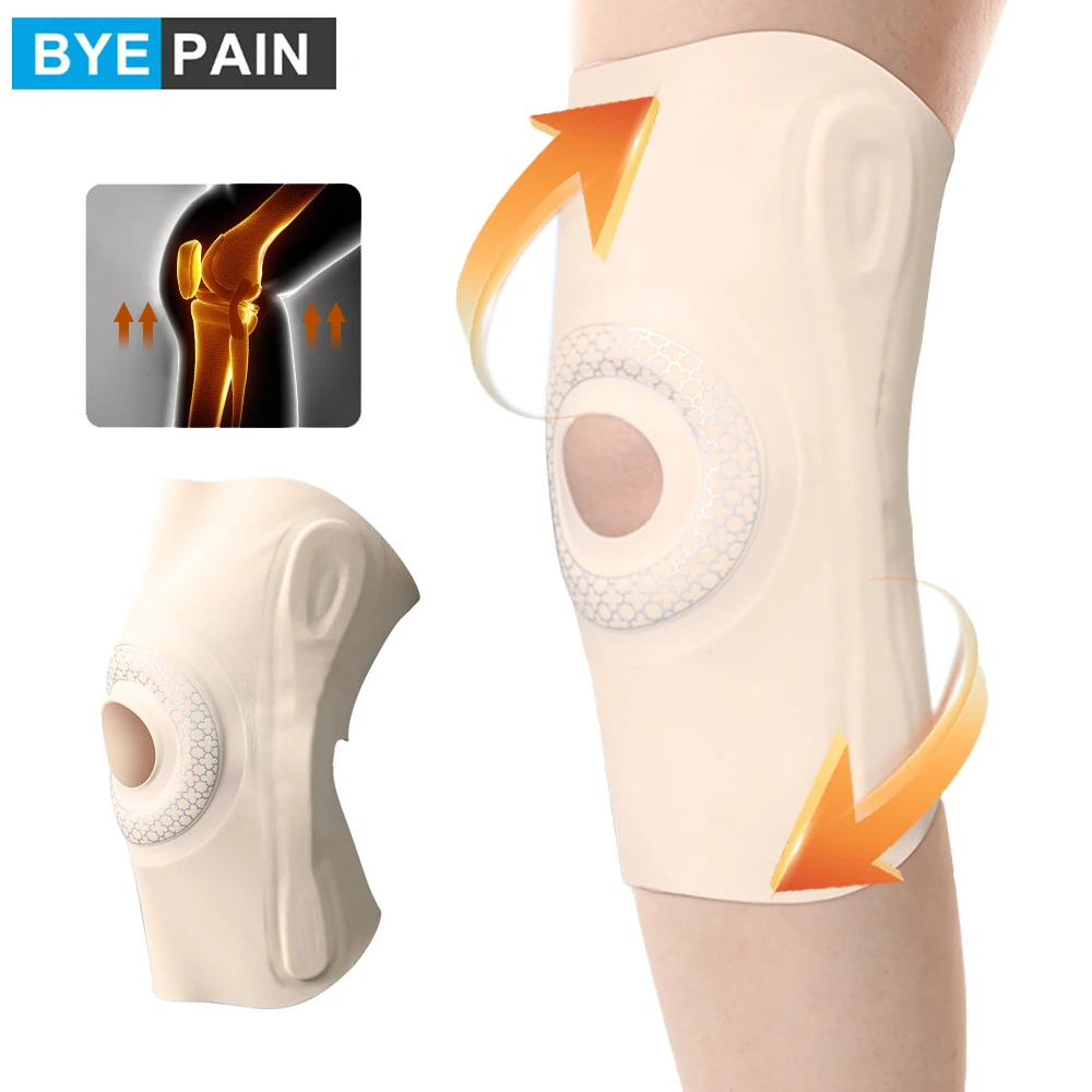 

1Pcs Thin Knee Brace for Knee Pain and Instability. Comfortable, Adjustable Compression and Support for Arthritis, Runner’s Knee