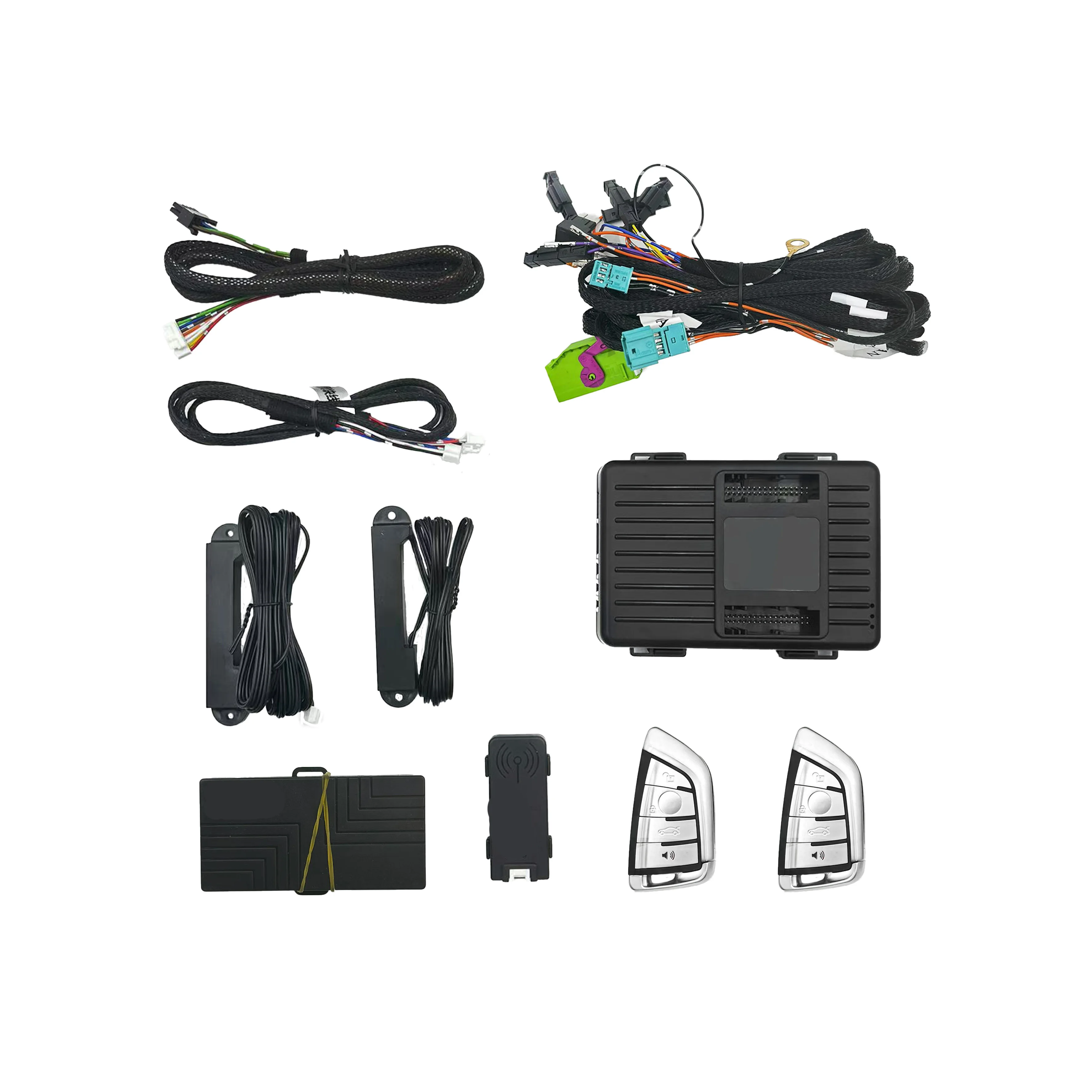 

TOP ForBMW 3 Series Push Start Tracking Engine Remote Start Stop System GSM Smart Phone App Control Keyless Go