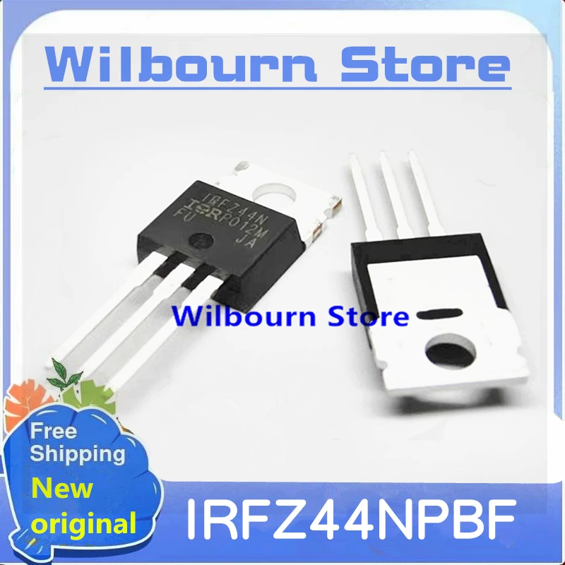 

100 шт./лот IRFZ44N IRFZ44NPBF TO-220 100% новый оригинал