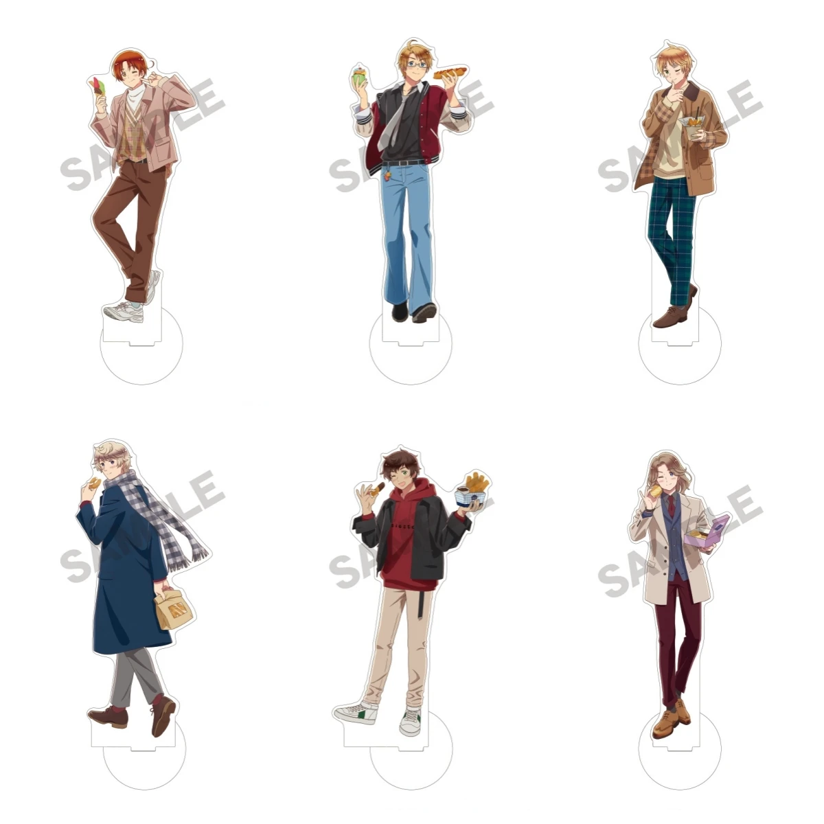 Axis Powers Hetalia WorldStars APH Acrylic Stand Model Plate Decoration Originality Desk Figure Display Gift Cartoon Products
