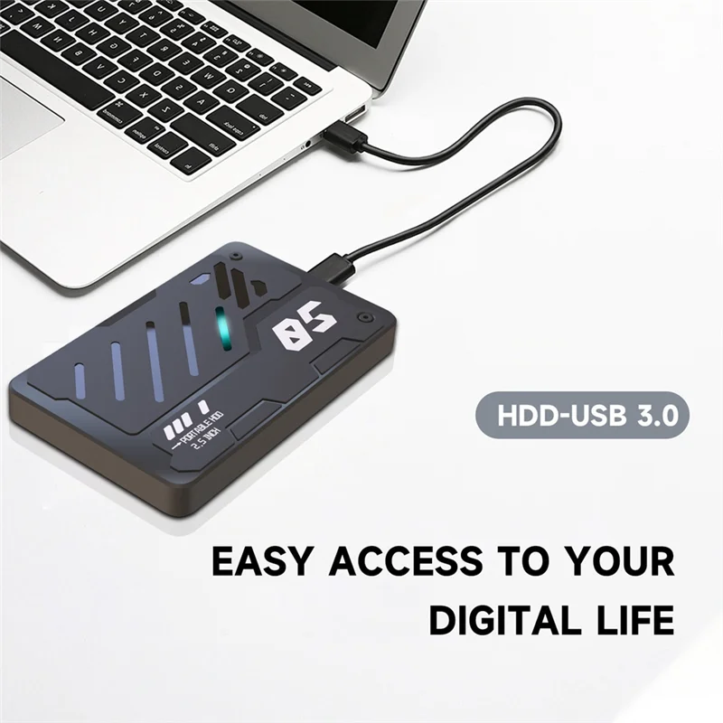 2.5インチポータブル外付けHDD 2.5インチストレージディスク拡張ストレージPCラップトップ用