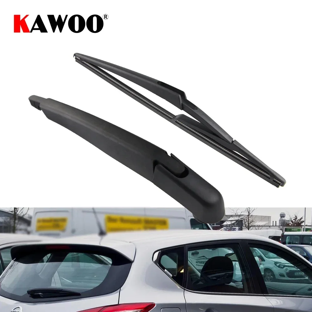 KAWOO Car Rear Wiper Blade Blades Back Window Wipers Arm For Nissan Pulsar Hatchback 2014-2019 305mm Windscreen Wiper